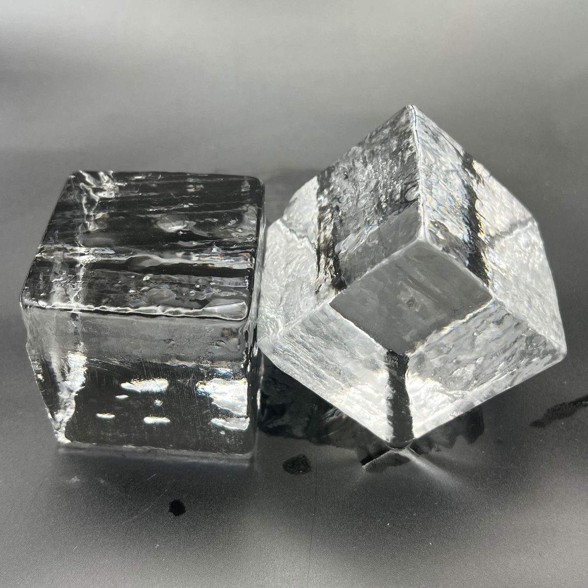 Прозрачный лед в кубиках Казань купить