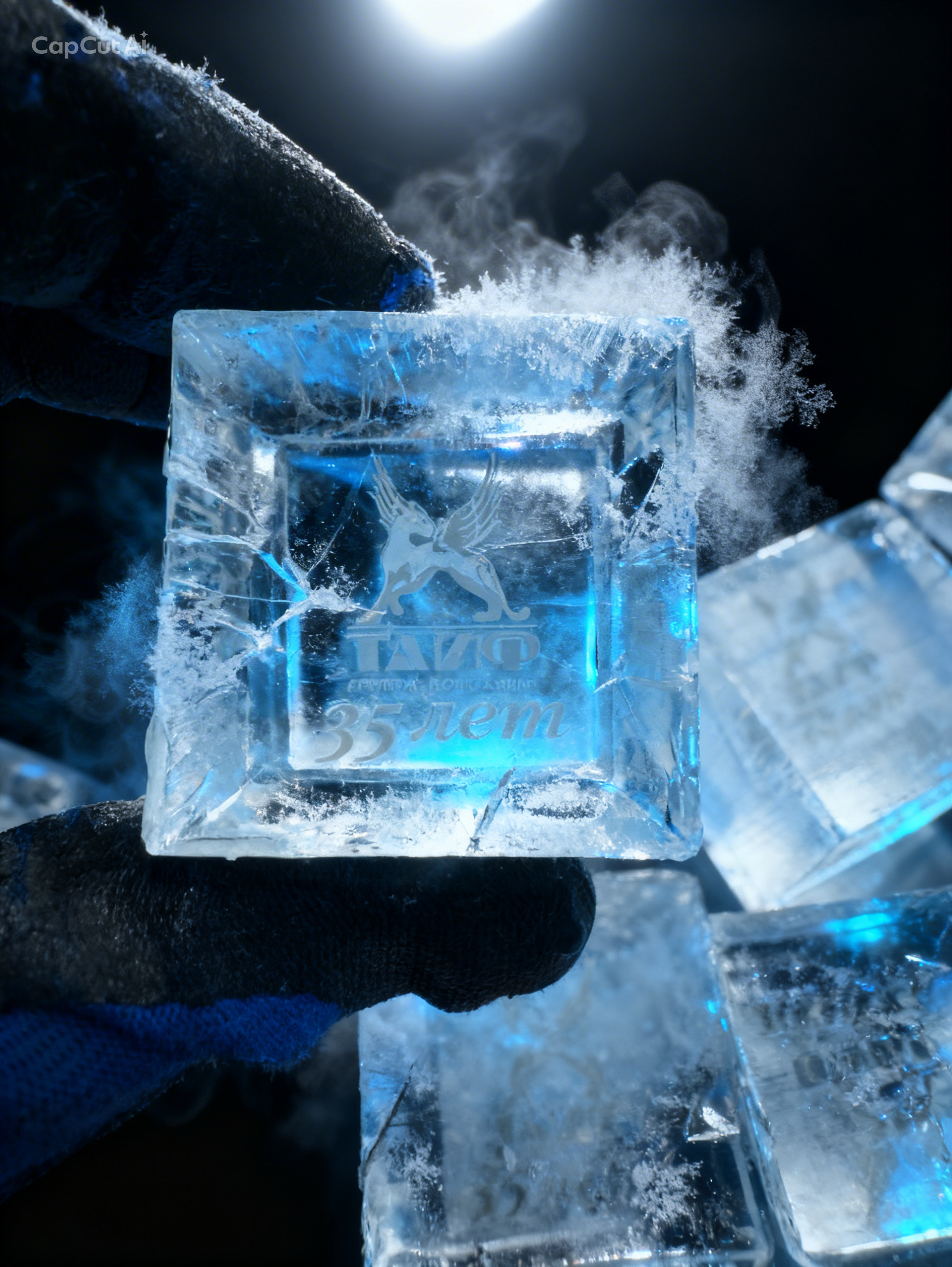 Крафтовый лед с логотипом внутри: Искусство брендинга в каждом бокале