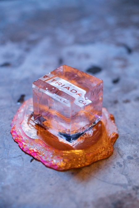 Брендированный лед для коктейлей на премиальном мероприятии